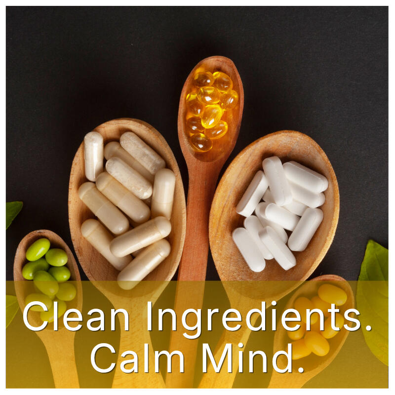 Natural supplements on spoons Diverse group of adults. Memory Fuel creatine brain supplement for all ages and stages of life